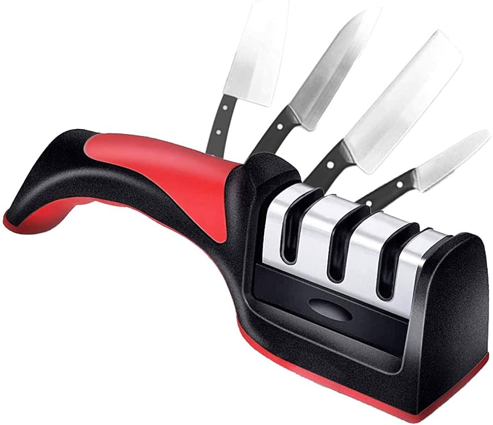 Adjustable Manual Knife & Scissor Sharpener