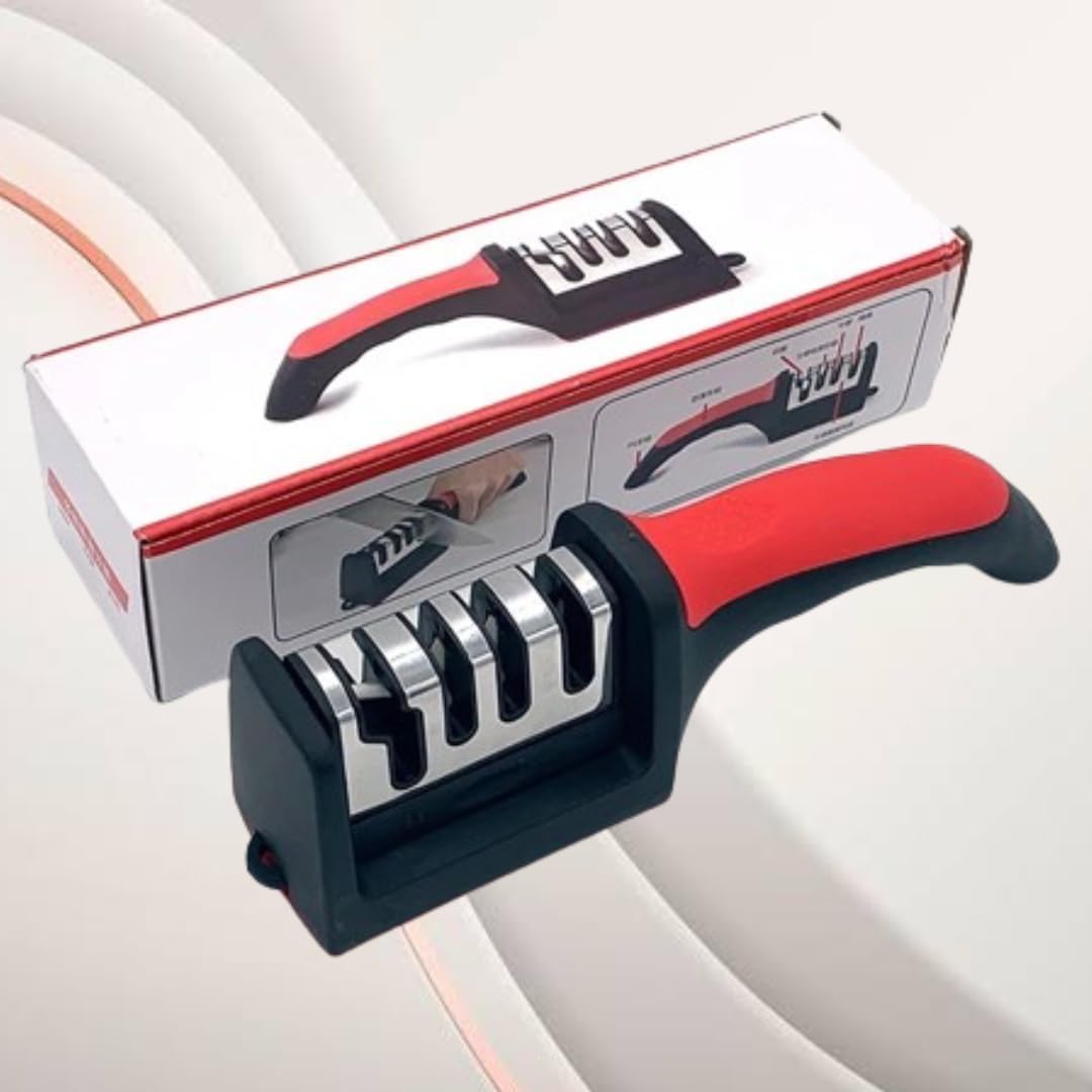 Adjustable Manual Knife & Scissor Sharpener