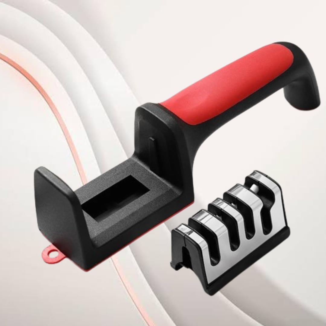 Adjustable Manual Knife & Scissor Sharpener