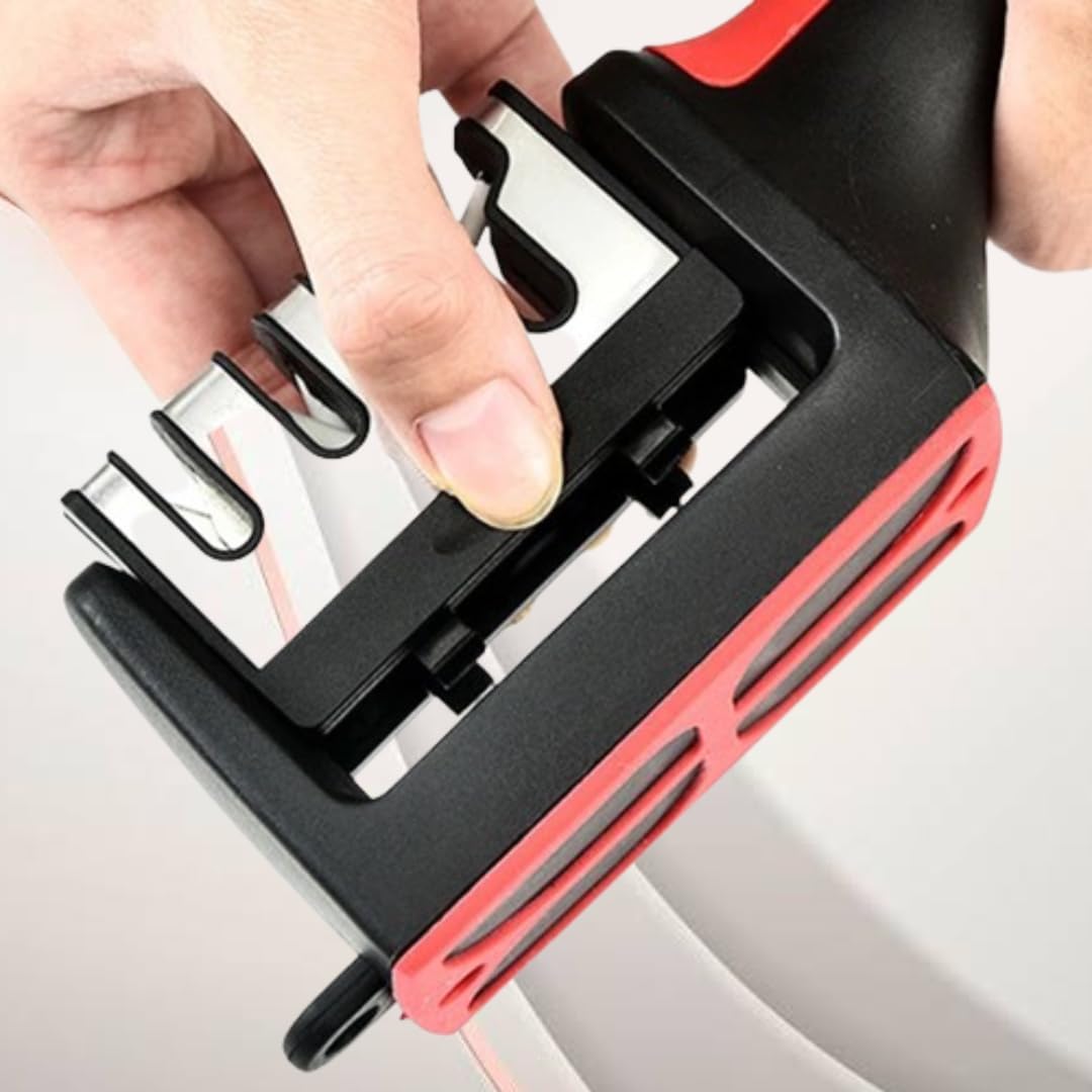 Adjustable Manual Knife & Scissor Sharpener