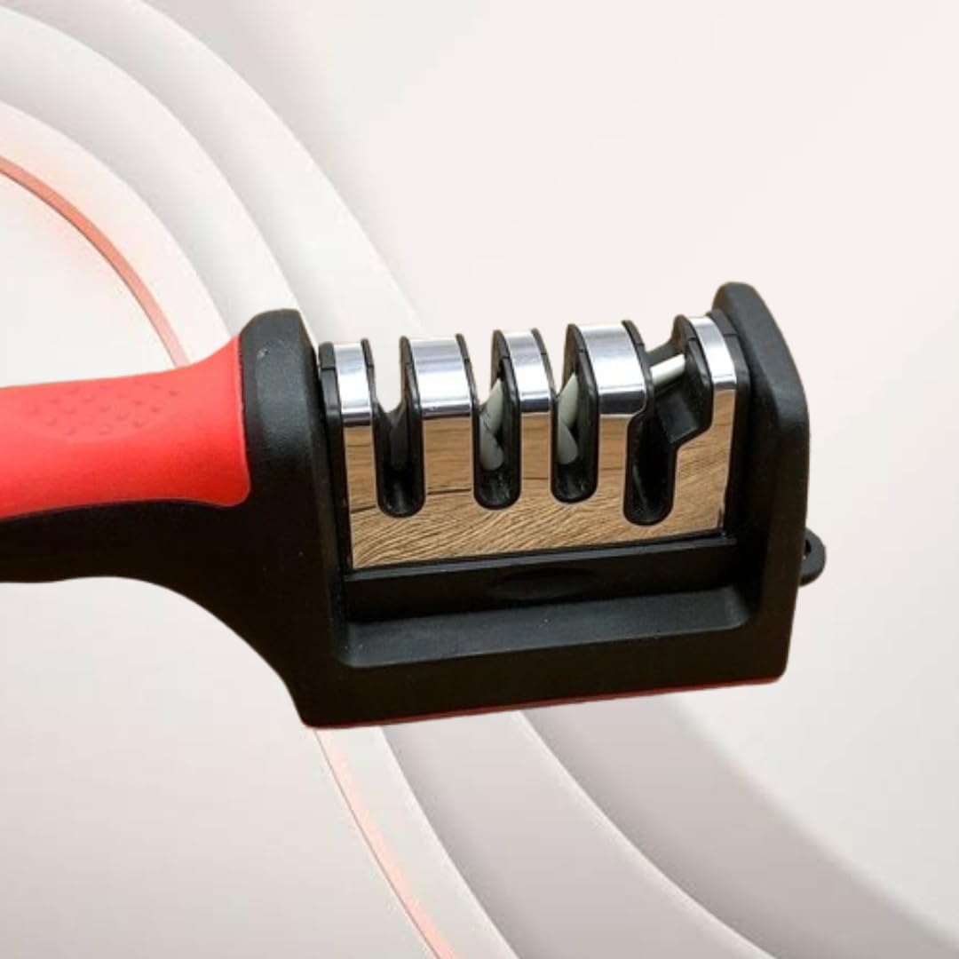 Adjustable Manual Knife & Scissor Sharpener