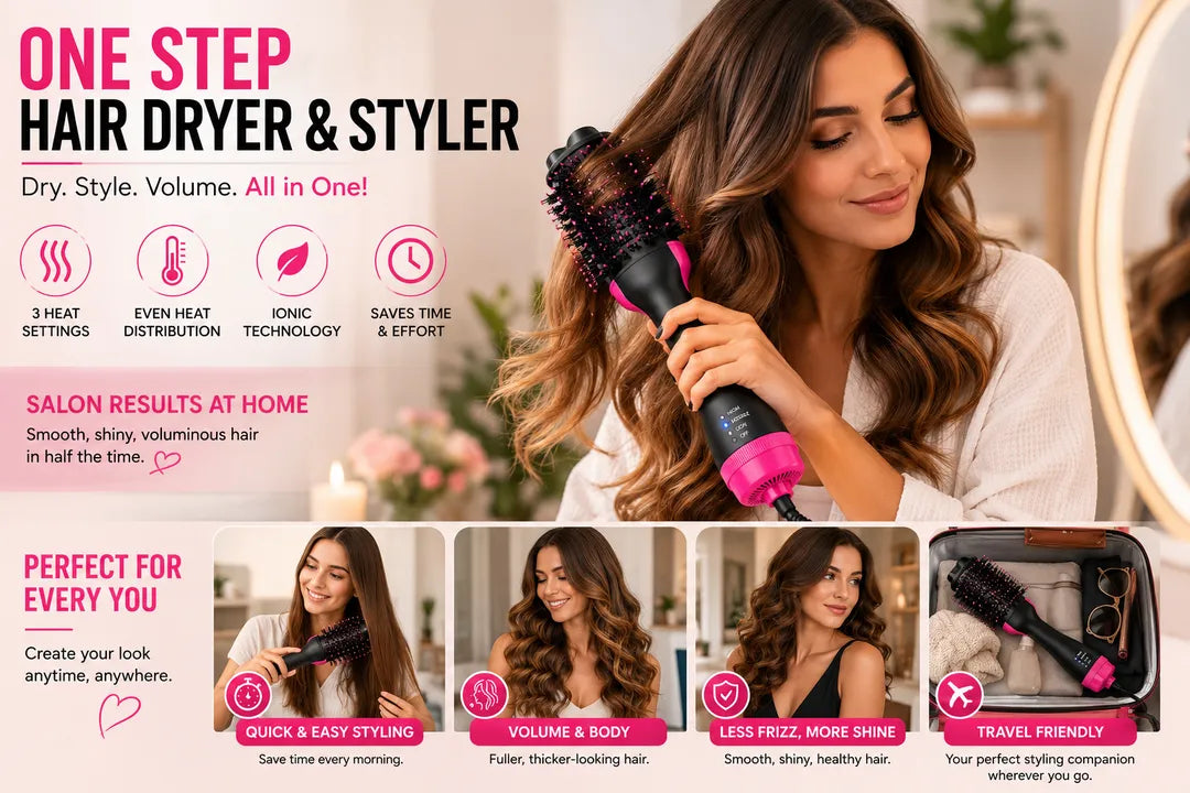 Hot Air Volumizer Brush