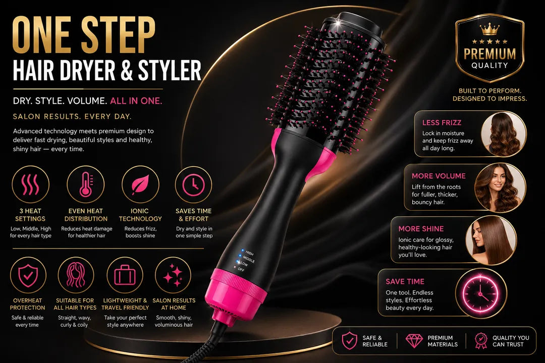 Hot Air Volumizer Brush