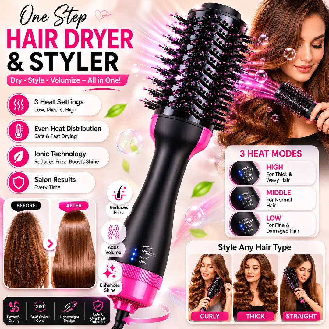 Hot Air Volumizer Brush