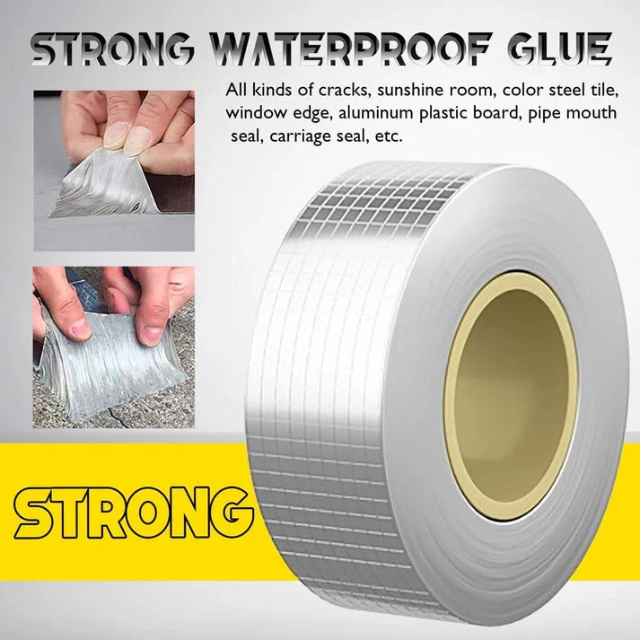 Aluminum Foil Butyl Rubber Waterproof Tape – Self Adhesive Leakage Seal TrendyHut