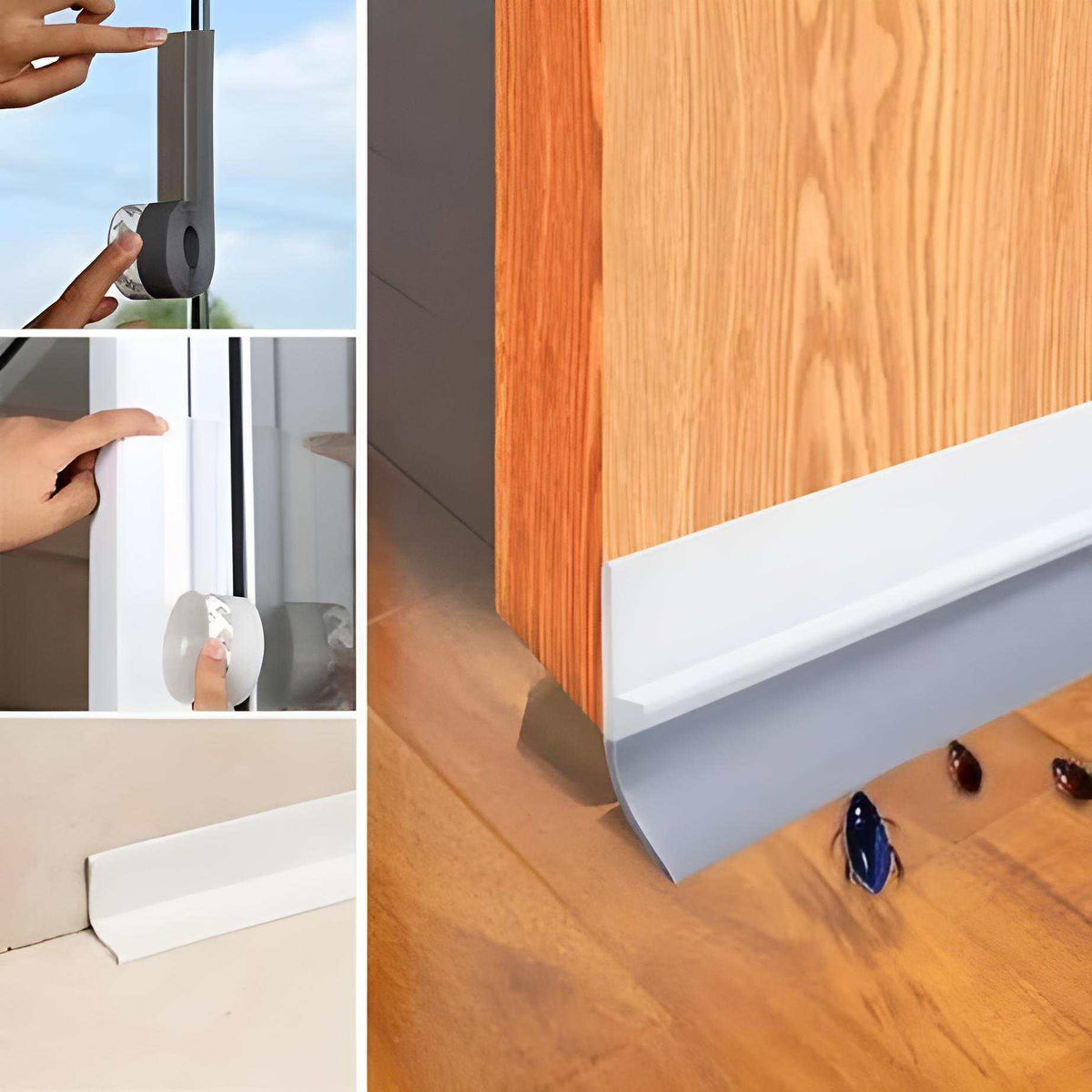 Door & Window Seal Strip – Weatherproof, Dustproof, Noise Insulation TrendyHut