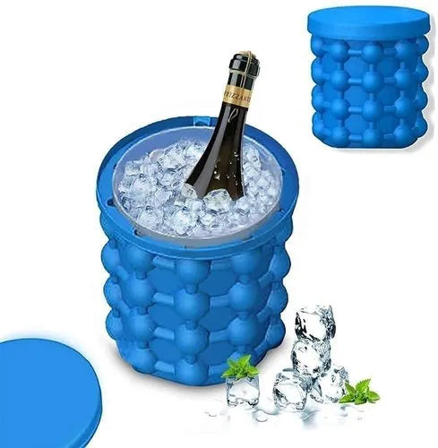 Ice Cube Maker 120 Cubes Double Chamber Silicone