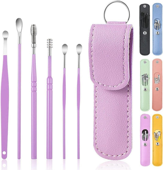 6 pcs Ear Wax Removal Kit-Stainless Steel Tool