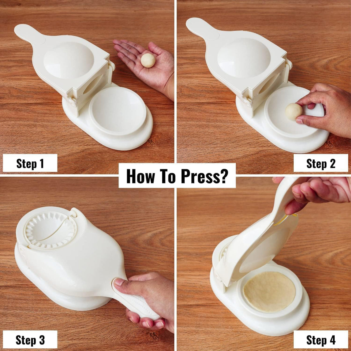 2 in 1 Dumpling and Samosa Press, Momo Maker, Gujiya Maker Machine