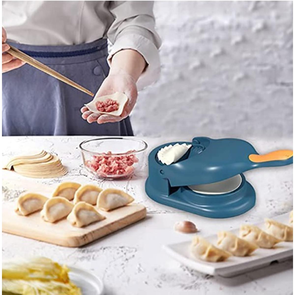 2 in 1 Dumpling and Samosa Press, Momo Maker, Gujiya Maker Machine