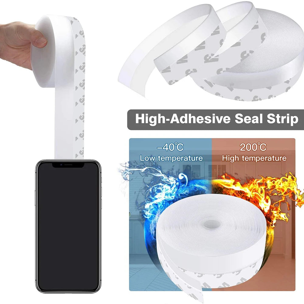 Door & Window Seal Strip – Weatherproof, Dustproof, Noise Insulation TrendyHut