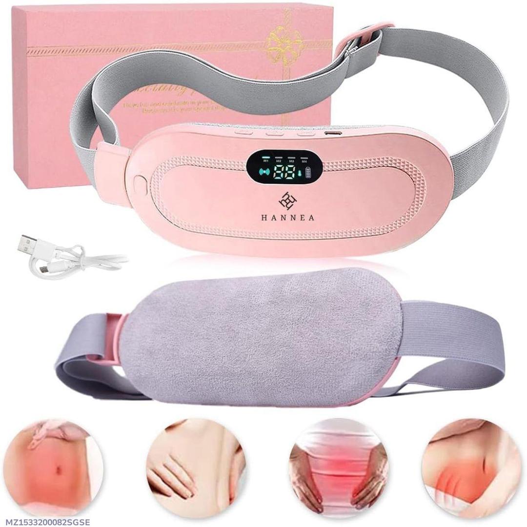 Portable Electric Period Cramp Heating Belt Pink TrendyHut