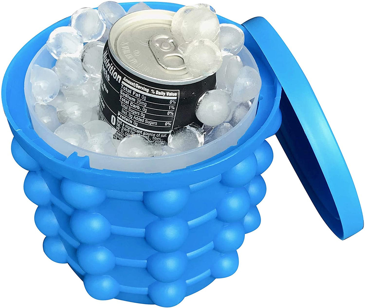 Ice Cube Maker 120 Cubes Double Chamber Silicone