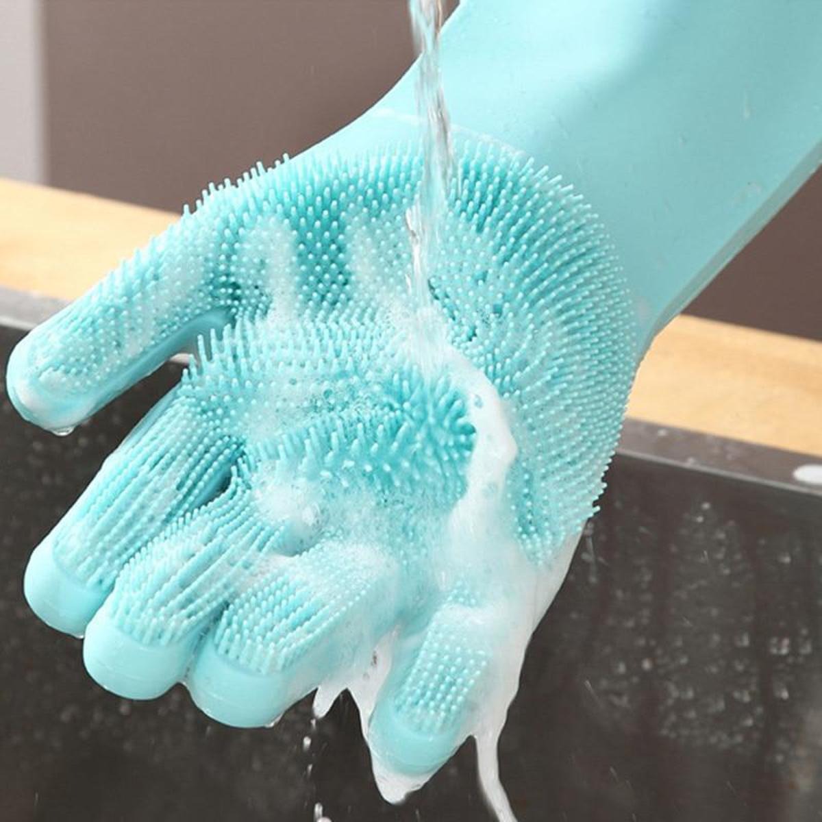 Silicone Dishwashing Cleaning Gloves