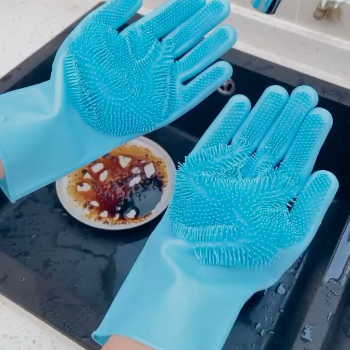 Silicone Dishwashing Cleaning Gloves
