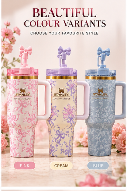 Stanley x LoveShackFancy 40oz Quencher Tumbler