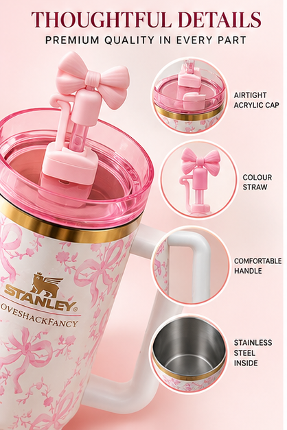 Stanley x LoveShackFancy 40oz Quencher Tumbler