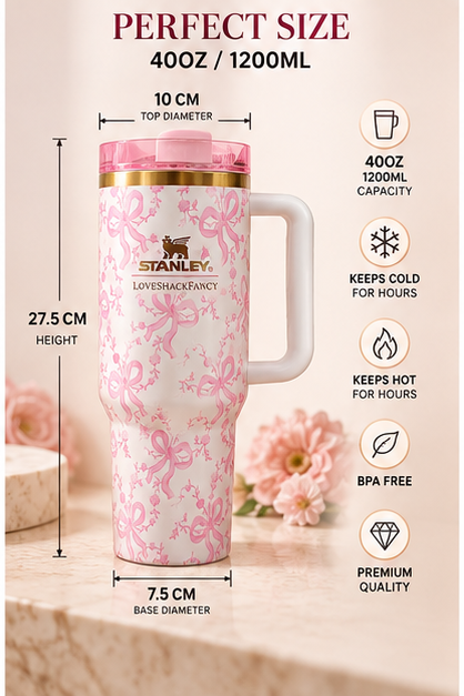 Stanley x LoveShackFancy 40oz Quencher Tumbler